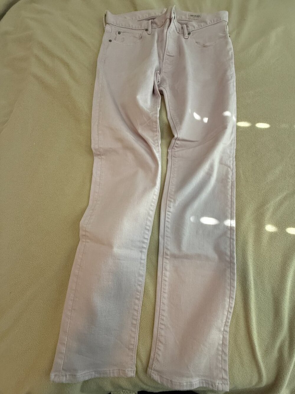 Todd Snyder Stretch 5 Pocket Chinos 32 x 32 Pink Jeans